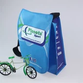 ขายตรงกระเป๋าสะพายไม่ทอแบบพับเก็บได้จำนวนมาก