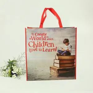 ร้านหนังสือและสถาบันการศึกษาเด็กโฆษณา Tote Bag